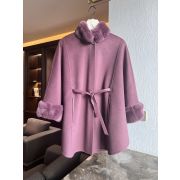 Пальто Style  c мехом шиншиллы, 101002