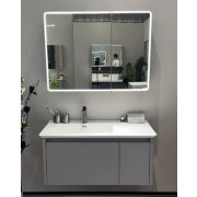 963 Тумба с раковиной и зеркальный шкаф для ванной комнаты