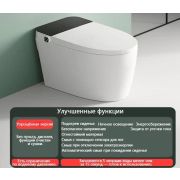 Smart-унитаз напольный с импульсным смывом P-10 Base
